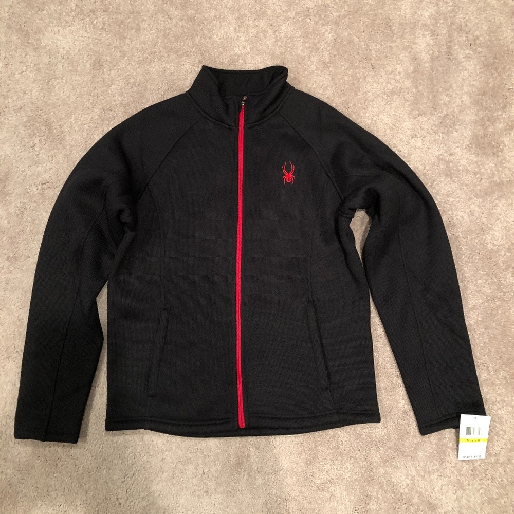 Spyder Black Steller Full Zip Jacket, NOW SOLD